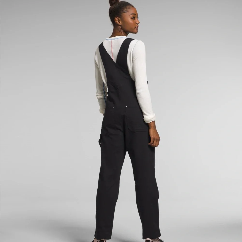 The North Face Women's Black and Navy Overalls - Picture 2 of 4